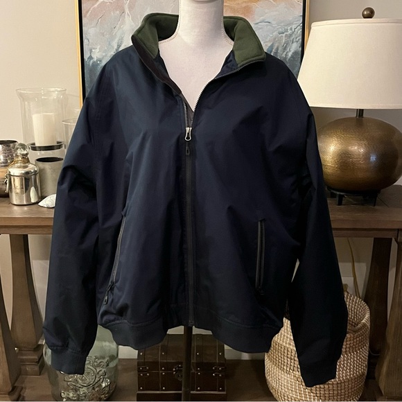 Orvis Other - ORVIS Navy Blue Men's Fleece Lined Jacket Like New XL